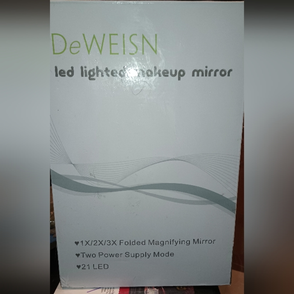 Led make up mirror